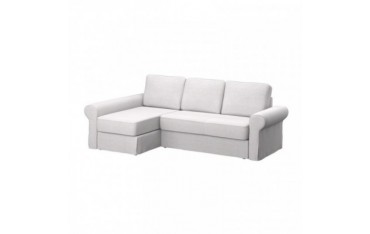 IKEA BACKABRO sofa cover with chaise longue