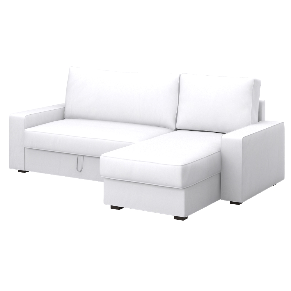 VILASUND sofa-bed with chaise longue cover