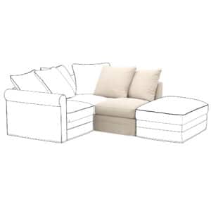 IKEA GRONLID 1-seat section cover