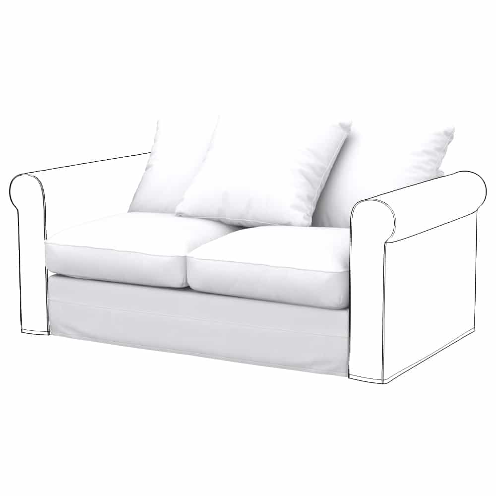 IKEA GRONLID 2-seat section cover