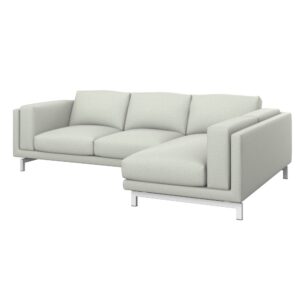 IKEA NOCKEBY 2-seat sofa cover with right chaise longue