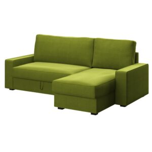 VILASUND sofa-bed with chaise longue cover